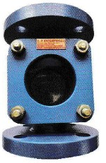 Sight Flow Indicator Double Window